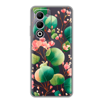 Силиконовый чехол на OPPO A5 4G с принтом женский Силиконовый чехол на OPPO A5 4G с принтом женский