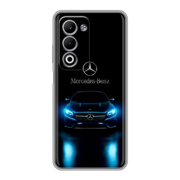Силиконовый чехол на OPPO A5 4G с принтом Mercedes Мерседес Силиконовый чехол на OPPO A5 4G с принтом Mercedes Мерседес