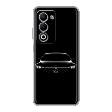 Силиконовый чехол на OPPO A5 4G с принтом Mercedes Мерседес Силиконовый чехол на OPPO A5 4G с принтом Mercedes Мерседес