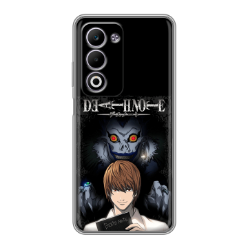Силиконовый чехол на OPPO A5 4G с принтом Death note Тетрадь смерти Силиконовый чехол на OPPO A5 4G с принтом Death note Тетрадь смерти