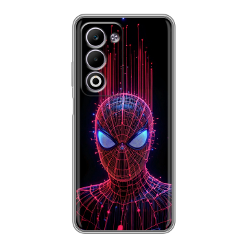 Силиконовый чехол на OPPO A5 4G с принтом Spiderman Человек паук