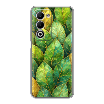 Силиконовый чехол на OPPO A5 4G с принтом женский