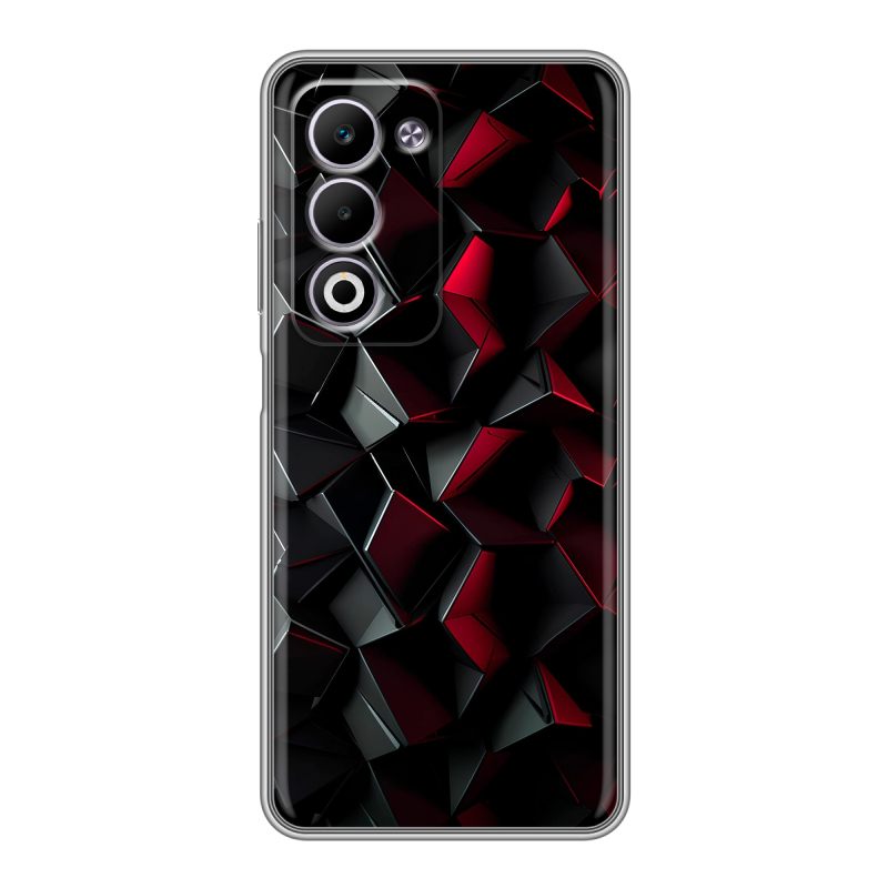 Силиконовый чехол на OPPO A5 4G с принтом Абстракция Силиконовый чехол на OPPO A5 4G с принтом Абстракция