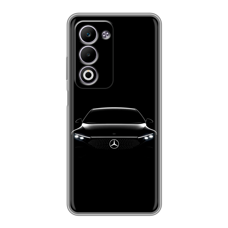 Силиконовый чехол на OPPO A5 4G с принтом Mercedes Мерседес Силиконовый чехол на OPPO A5 4G с принтом Mercedes Мерседес