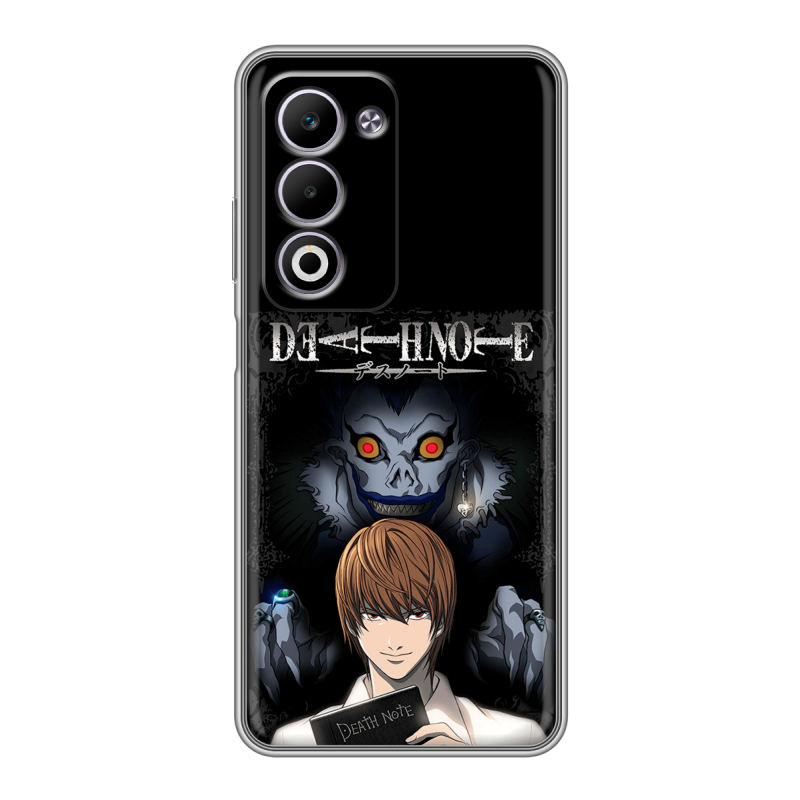 Силиконовый чехол на OPPO A5 4G с принтом Death note Тетрадь смерти Силиконовый чехол на OPPO A5 4G с принтом Death note Тетрадь смерти