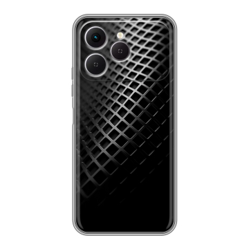 Силиконовый чехол на Tecno Spark 40 с принтом Текстура металла Силиконовый чехол на Tecno Spark 40 с принтом Текстура металла