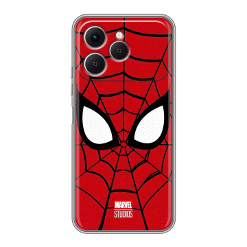Силиконовый чехол на Tecno Spark 40 с принтом человек паук spiderman Силиконовый чехол на Tecno Spark 40 с принтом человек паук spiderman
