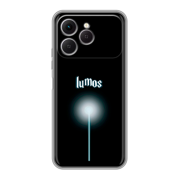 Силиконовый чехол на Tecno Spark 40 с принтом Harry Potter Гарри Поттер