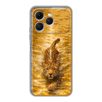Силиконовый чехол на Tecno Spark 40 с принтом женский Силиконовый чехол на Tecno Spark 40 с принтом женский