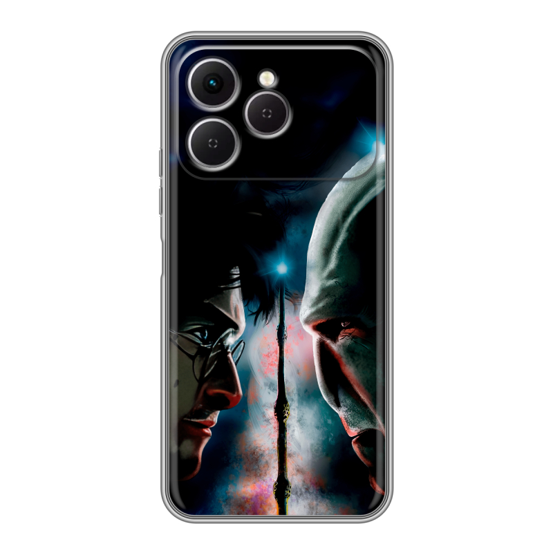 Силиконовый чехол на Tecno Spark 40 с принтом Гарри Поттер Harry Potter Силиконовый чехол на Tecno Spark 40 с принтом Гарри Поттер Harry Potter