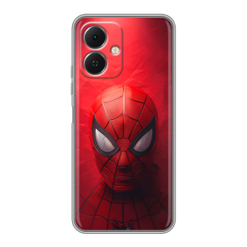 Силиконовый чехол на Tecno Spark Go 2 с принтом Spiderman Человек паук