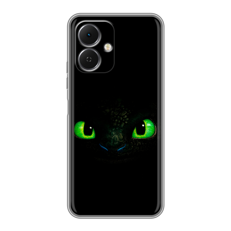 Силиконовый чехол на Tecno Spark Go 2 с принтом Как приручить дракона Силиконовый чехол на Tecno Spark Go 2 с принтом Как приручить дракона