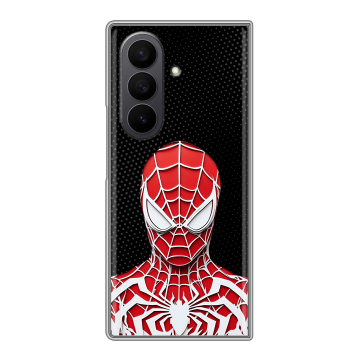 Пластиковый чехол на Samsung Galaxy Z Fold 7 с принтом человек паук spiderman Пластиковый чехол на Samsung Galaxy Z Fold 7 с принтом человек паук spiderman