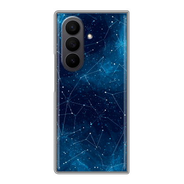 Пластиковый чехол на Samsung Galaxy Z Fold 7 с принтом Космос звезды Пластиковый чехол на Samsung Galaxy Z Fold 7 с принтом Космос звезды