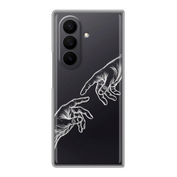 Пластиковый чехол на Samsung Galaxy Z Fold 7 с принтом Сотворение мира Пластиковый чехол на Samsung Galaxy Z Fold 7 с принтом Сотворение мира