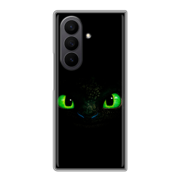 Пластиковый чехол на Samsung Galaxy Z Fold 7 с принтом Как приручить дракона
