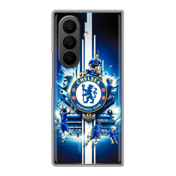 Пластиковый чехол на Samsung Galaxy Z Fold 7 с принтом Chelsea Челси Пластиковый чехол на Samsung Galaxy Z Fold 7 с принтом Chelsea Челси