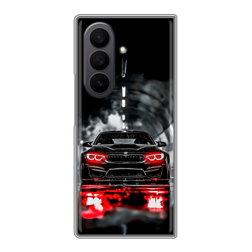 Пластиковый чехол на Samsung Galaxy Z Fold 7 с принтом BMW БМВ Пластиковый чехол на Samsung Galaxy Z Fold 7 с принтом BMW БМВ