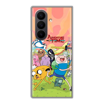 Пластиковый чехол на Samsung Galaxy Z Fold 7 с принтом Adventure time Время приключений Пластиковый чехол на Samsung Galaxy Z Fold 7 с принтом Adventure time Время приключений