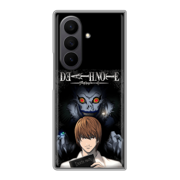 Пластиковый чехол на Samsung Galaxy Z Fold 7 с принтом Death note Тетрадь смерти Пластиковый чехол на Samsung Galaxy Z Fold 7 с принтом Death note Тетрадь смерти