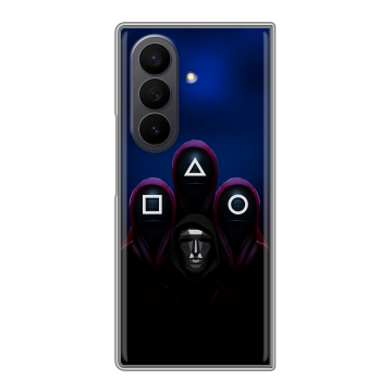 Пластиковый чехол на Samsung Galaxy Z Fold 7 с принтом Игра Кальмара Пластиковый чехол на Samsung Galaxy Z Fold 7 с принтом Игра Кальмара