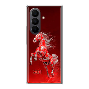 Пластиковый чехол на Samsung Galaxy Z Fold 7 с принтом Новый год Пластиковый чехол на Samsung Galaxy Z Fold 7 с принтом Новый год