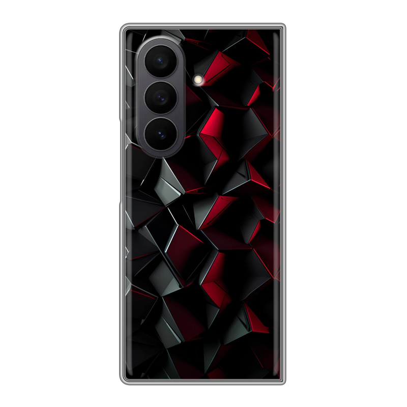 Пластиковый чехол на Samsung Galaxy Z Fold 7 с принтом Абстракция Пластиковый чехол на Samsung Galaxy Z Fold 7 с принтом Абстракция