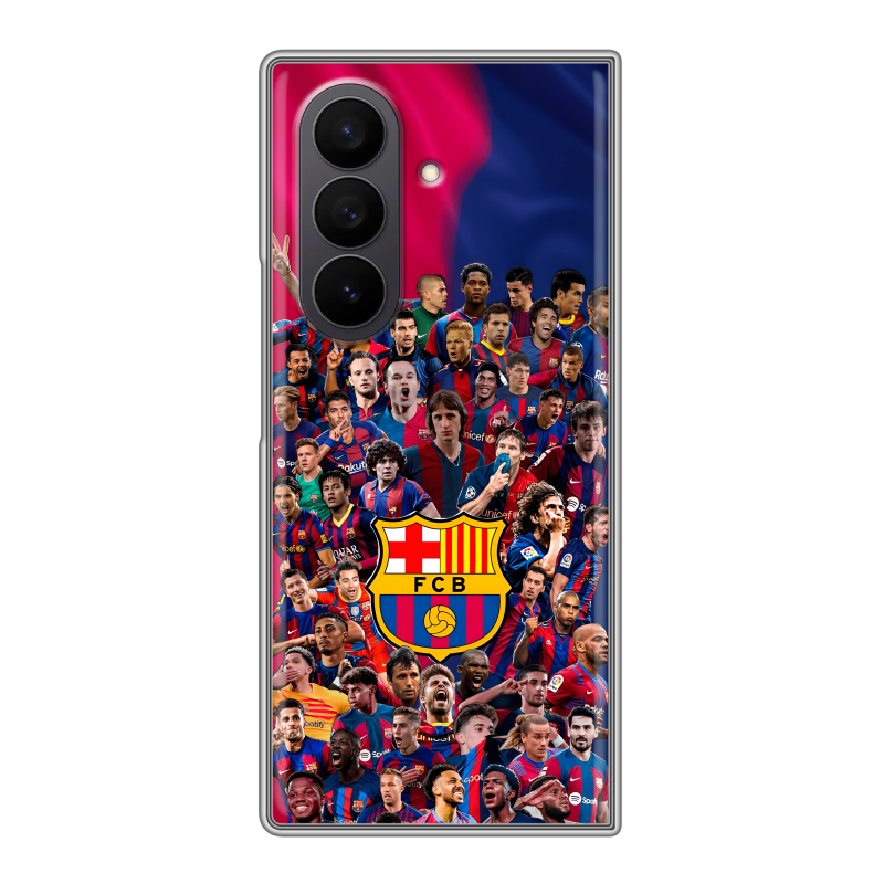 Пластиковый чехол на Samsung Galaxy Z Fold 7 с принтом Барселона Barcelona Пластиковый чехол на Samsung Galaxy Z Fold 7 с принтом Барселона Barcelona