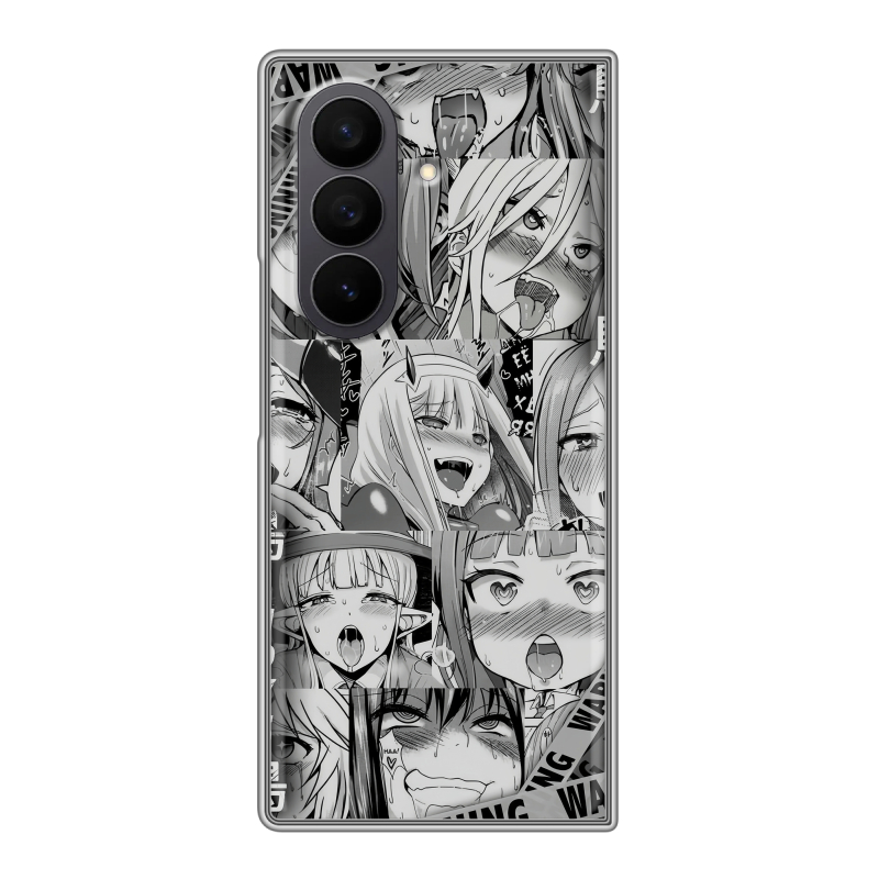 Пластиковый чехол на Samsung Galaxy Z Fold 7 с принтом Ahegao Ахегао Аниме Пластиковый чехол на Samsung Galaxy Z Fold 7 с принтом Ahegao Ахегао Аниме