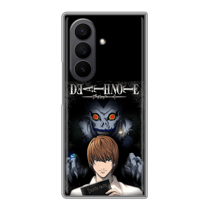Пластиковый чехол на Samsung Galaxy Z Fold 7 с принтом Death note Тетрадь смерти Пластиковый чехол на Samsung Galaxy Z Fold 7 с принтом Death note Тетрадь смерти