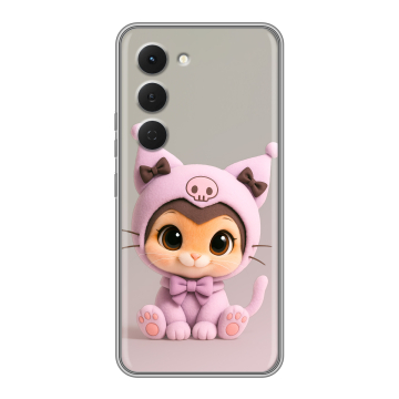 Силиконовый чехол на Tecno Spark 40 Pro с принтом Куроми Kuromi Силиконовый чехол на Tecno Spark 40 Pro с принтом Куроми Kuromi