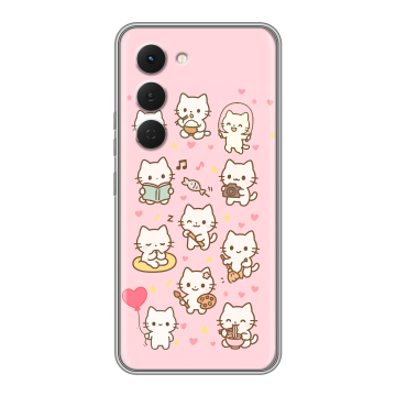 Силиконовый чехол на Tecno Spark 40 Pro с принтом Hello Kitty Хелоу Кити Силиконовый чехол на Tecno Spark 40 Pro с принтом Hello Kitty Хелоу Кити