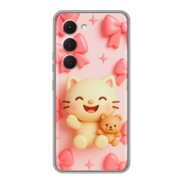 Силиконовый чехол на Tecno Spark 40 Pro с принтом для девочек Силиконовый чехол на Tecno Spark 40 Pro с принтом для девочек