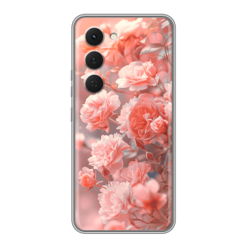 Силиконовый чехол на Tecno Spark 40 Pro с принтом Розы цветы Силиконовый чехол на Tecno Spark 40 Pro с принтом Розы цветы