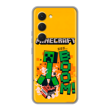 Силиконовый чехол на Tecno Spark 40 Pro с принтом Майнкрафт Minecraft Силиконовый чехол на Tecno Spark 40 Pro с принтом Майнкрафт Minecraft