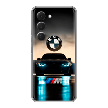 Силиконовый чехол на Tecno Spark 40 Pro с принтом БМВ BMW