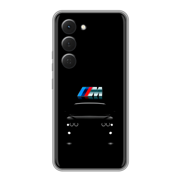 Силиконовый чехол на Tecno Spark 40 Pro с принтом БМВ BMW