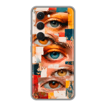 Силиконовый чехол на Tecno Spark 40 Pro с принтом Модный принт Силиконовый чехол на Tecno Spark 40 Pro с принтом Модный принт