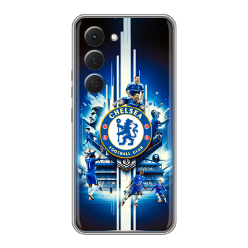Силиконовый чехол на Tecno Spark 40 Pro с принтом Chelsea Челси