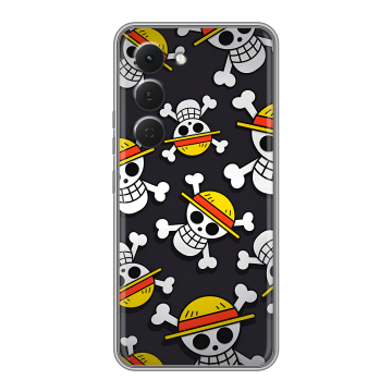 Силиконовый чехол на Tecno Spark 40 Pro с принтом One Piece Ван Пис