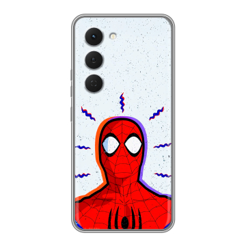 Силиконовый чехол на Tecno Spark 40 Pro с принтом Spiderman Человек паук