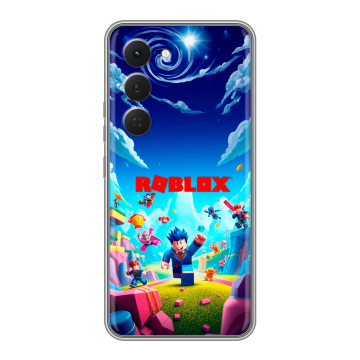 Силиконовый чехол на Tecno Spark 40 Pro с принтом Roblox Роблокс Силиконовый чехол на Tecno Spark 40 Pro с принтом Roblox Роблокс