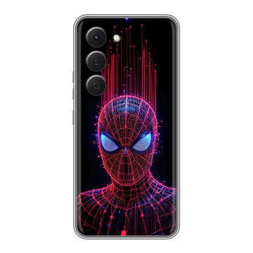 Силиконовый чехол на Tecno Spark 40 Pro с принтом Spiderman Человек паук Силиконовый чехол на Tecno Spark 40 Pro с принтом Spiderman Человек паук