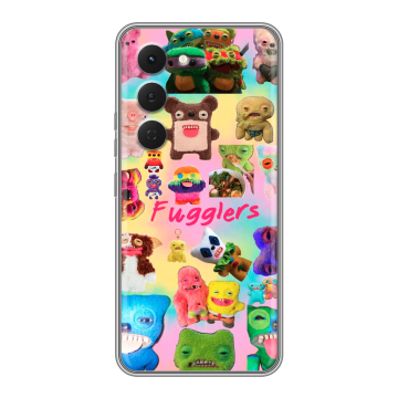 Силиконовый чехол на Tecno Spark 40 Pro с принтом Флагер Fuggler