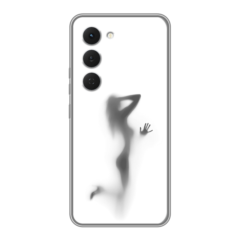 Силиконовый чехол на Tecno Spark 40 Pro с принтом Силуэт Силиконовый чехол на Tecno Spark 40 Pro с принтом Силуэт