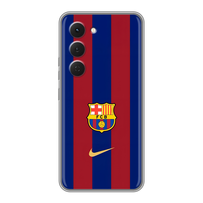 Силиконовый чехол на Tecno Spark 40 Pro с принтом Барселона Barcelona Силиконовый чехол на Tecno Spark 40 Pro с принтом Барселона Barcelona