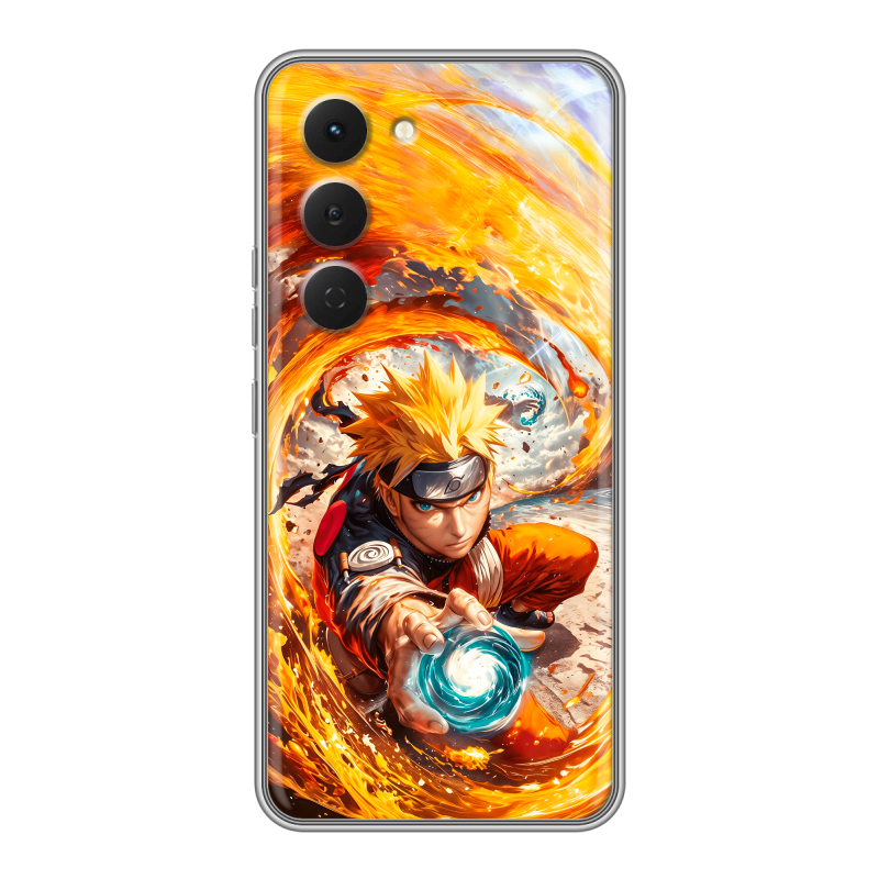 Силиконовый чехол на Tecno Spark 40 Pro с принтом Аниме Наруто Naruto Силиконовый чехол на Tecno Spark 40 Pro с принтом Аниме Наруто Naruto