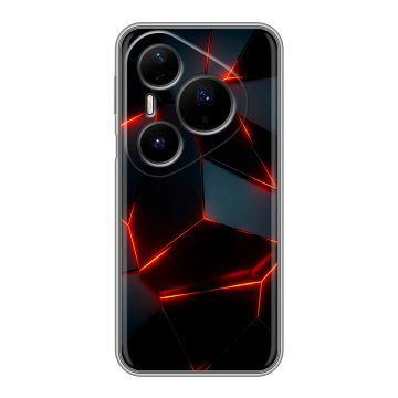 Силиконовый чехол на Huawei Pura 80 Pro, 80 Pro Plus с принтом Яркие абстракции Силиконовый чехол на Huawei Pura 80 Pro, 80 Pro Plus с принтом Яркие абстракции