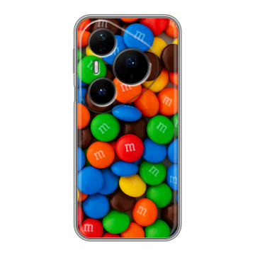 Силиконовый чехол на Huawei Pura 80 Pro, 80 Pro Plus с принтом Конфеты Силиконовый чехол на Huawei Pura 80 Pro, 80 Pro Plus с принтом Конфеты