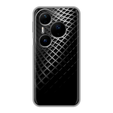Силиконовый чехол на Huawei Pura 80 Pro, 80 Pro Plus с принтом Текстура металла Силиконовый чехол на Huawei Pura 80 Pro, 80 Pro Plus с принтом Текстура металла